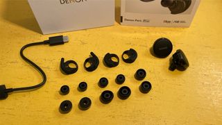 In-ear headphones: Denon PerL Pro