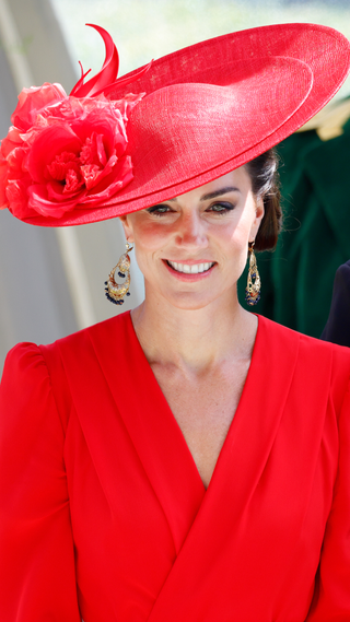 Catherine, Princess of Wales attends day four of Royal Ascot 2023 at Ascot Racecourse on June 23, 2023 in Ascot, England