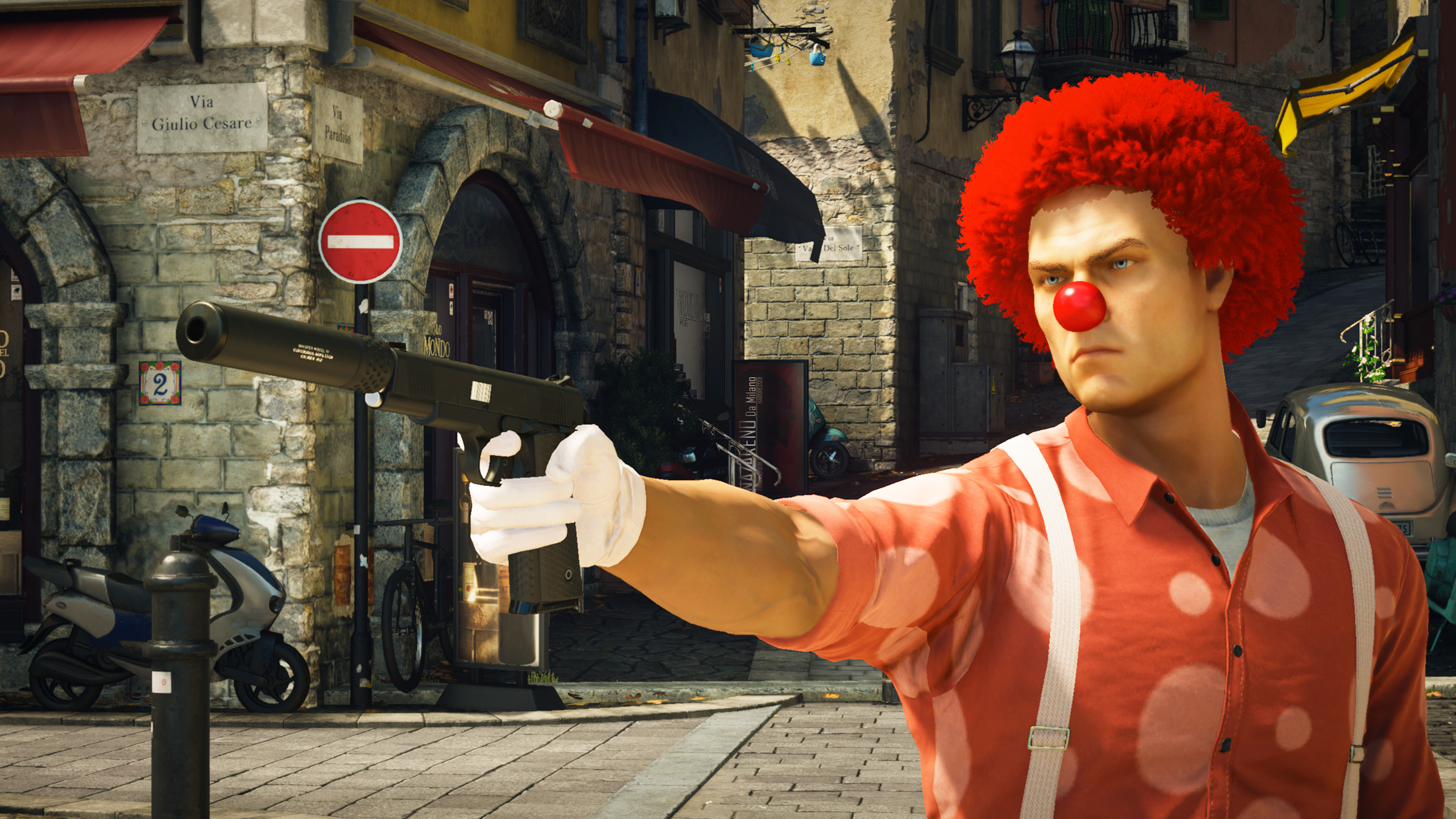 Agent 47 the clown