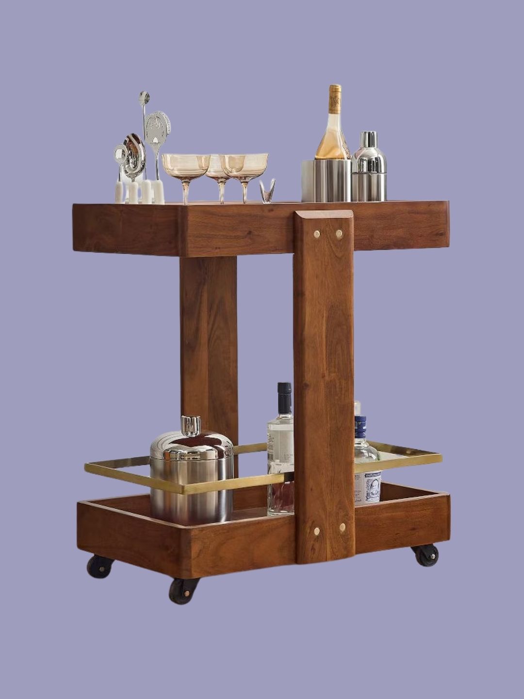 westelm, Bridger Bar Cart