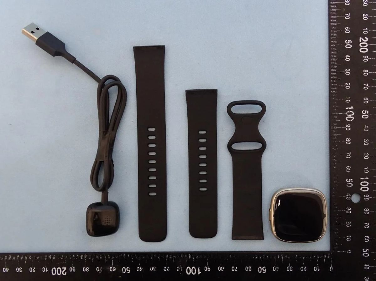 Fitbit Sense 2 leak with charger and bands