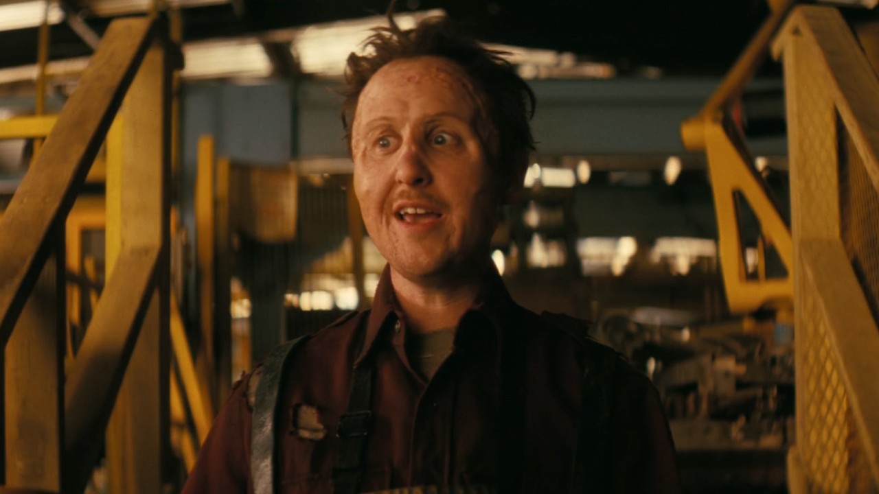 Thaddeus (Johnny Pemberton) addresses the children on Fallout.