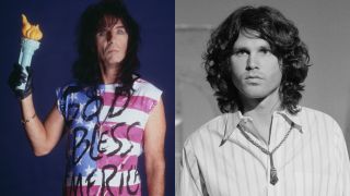 Alice Cooper and Jim Morrison