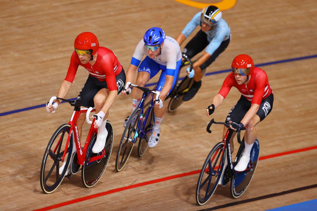 Denmark impressed in the men's Madison