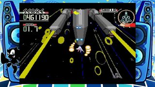 Sega Mega Drive Mini 2 review; a screen shot from Silpheed