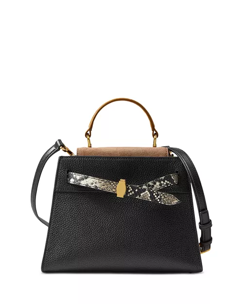 Dash Small Colorblock Leather Crossbody Bag