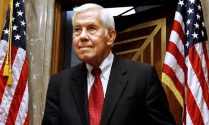 Lugar arrives for a full Senate Foreign Relations Committee hearing in 2006: The longtime Indiana senator's primary loss could leave Republicans just shy of the seats they need to take over t