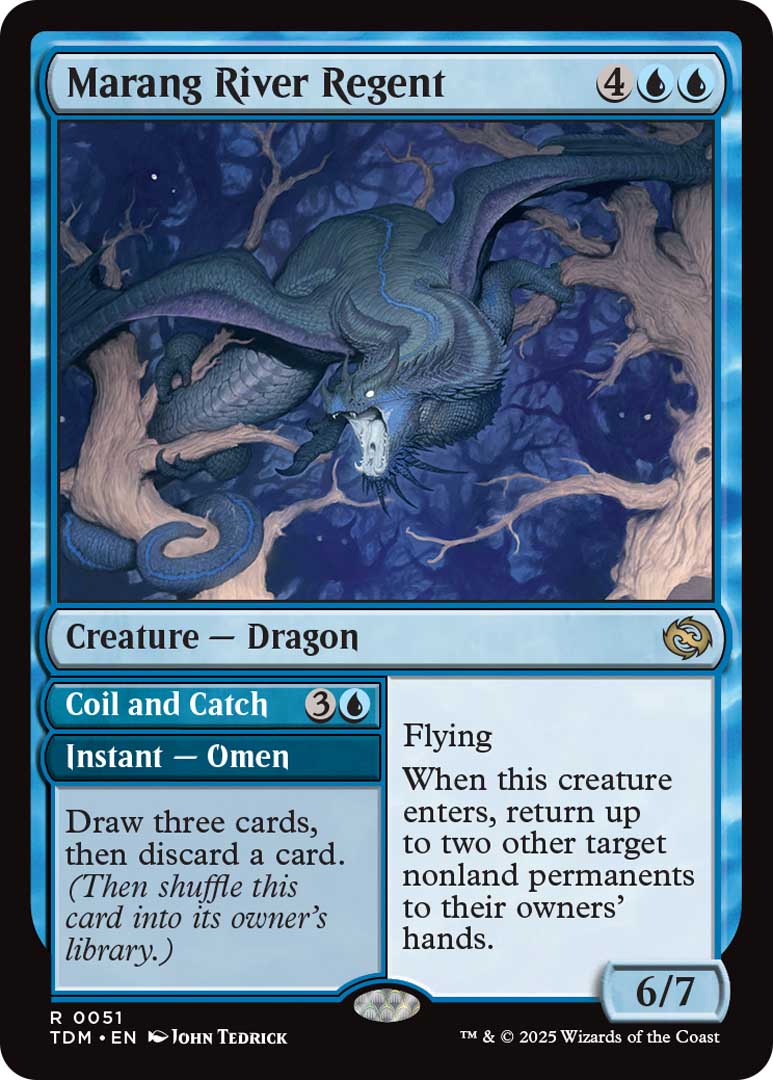 A card from the Tarkir: Dragonstorm set