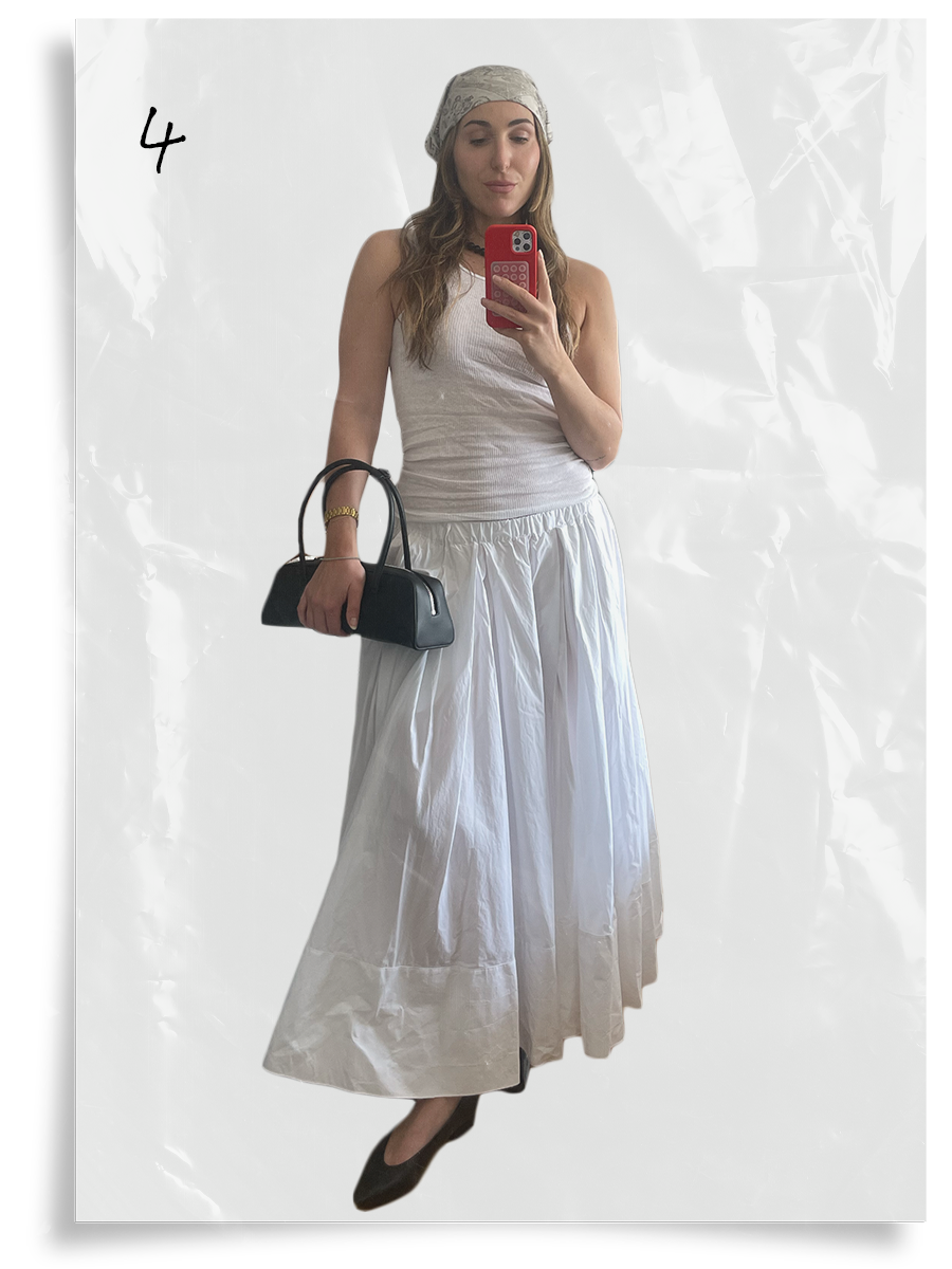 senior fashion editor Anna LaPlaca's anti-trend summer capsule wardrobe