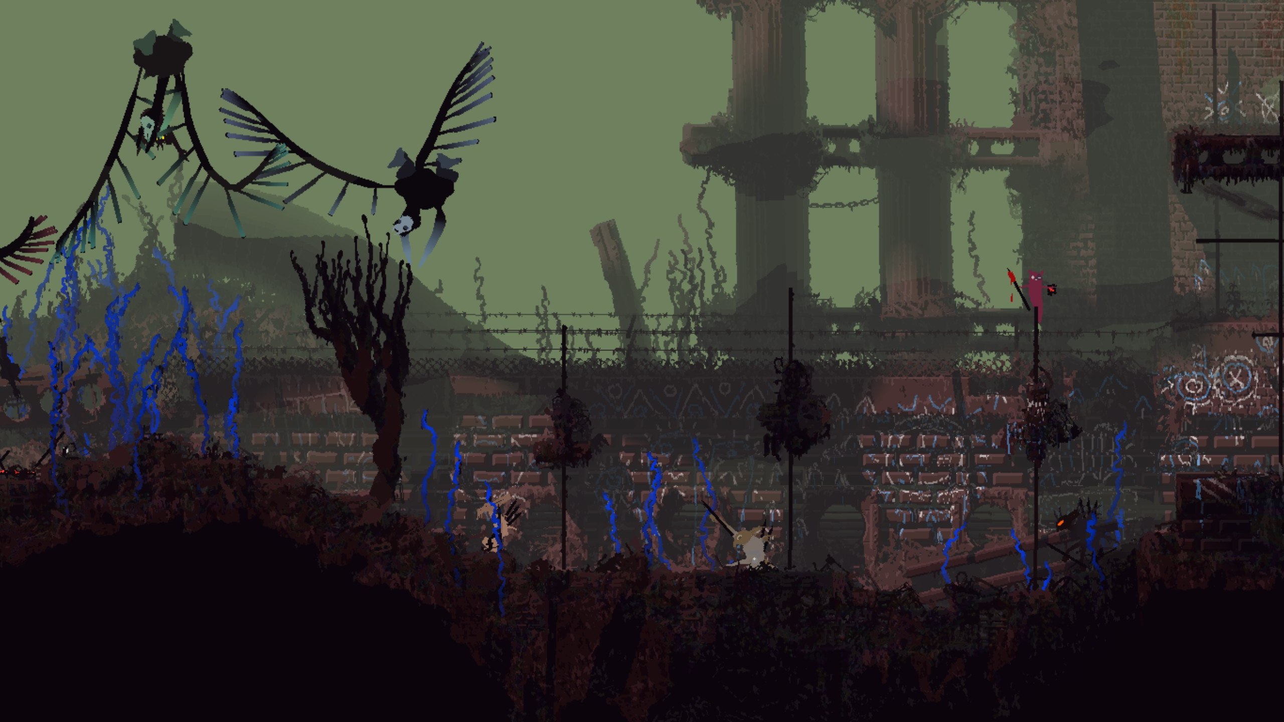 Terraria a toxic downpour falls over the wasteland seas фото 28