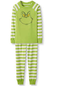 Hanna Andersson Dr. Seuss Grinch Family Pajamas - Grinch, Kids