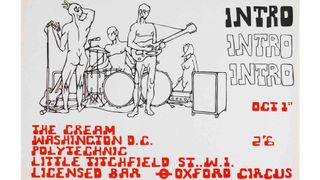 Cream concert poster, October 1, 1970