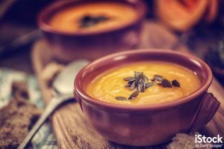 Homemade Pumpkin Soup for Autumn Days by GMVozd