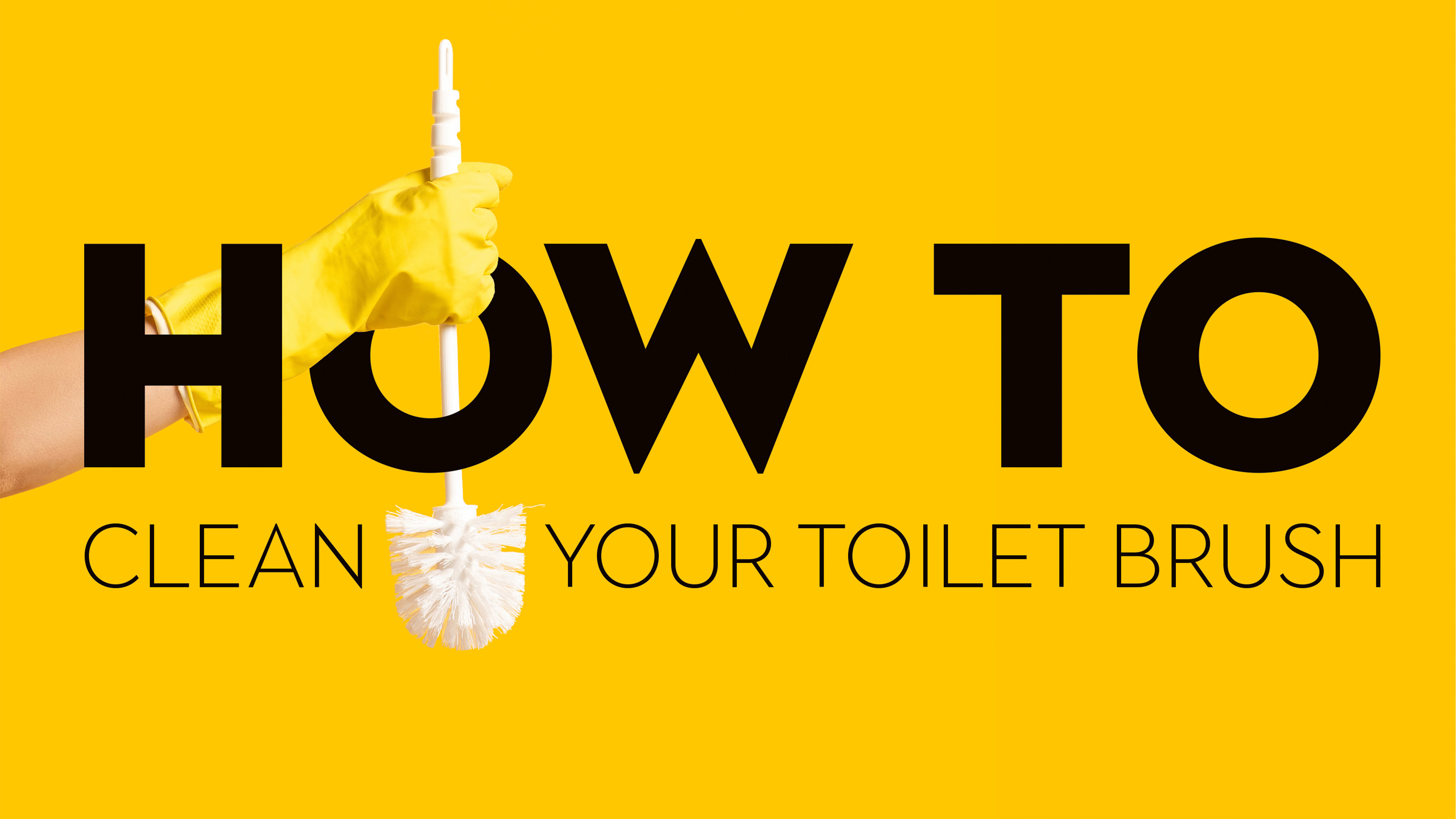 There's Actually an Easy Way to Clean A Gross Toilet Brush 