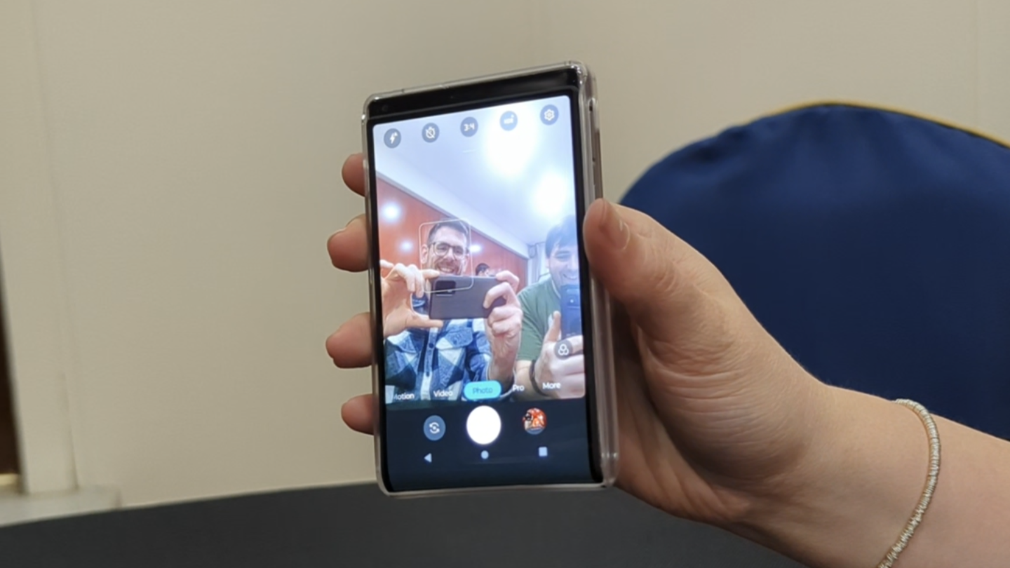 Lenovo Rollable Phone Concept Selfies