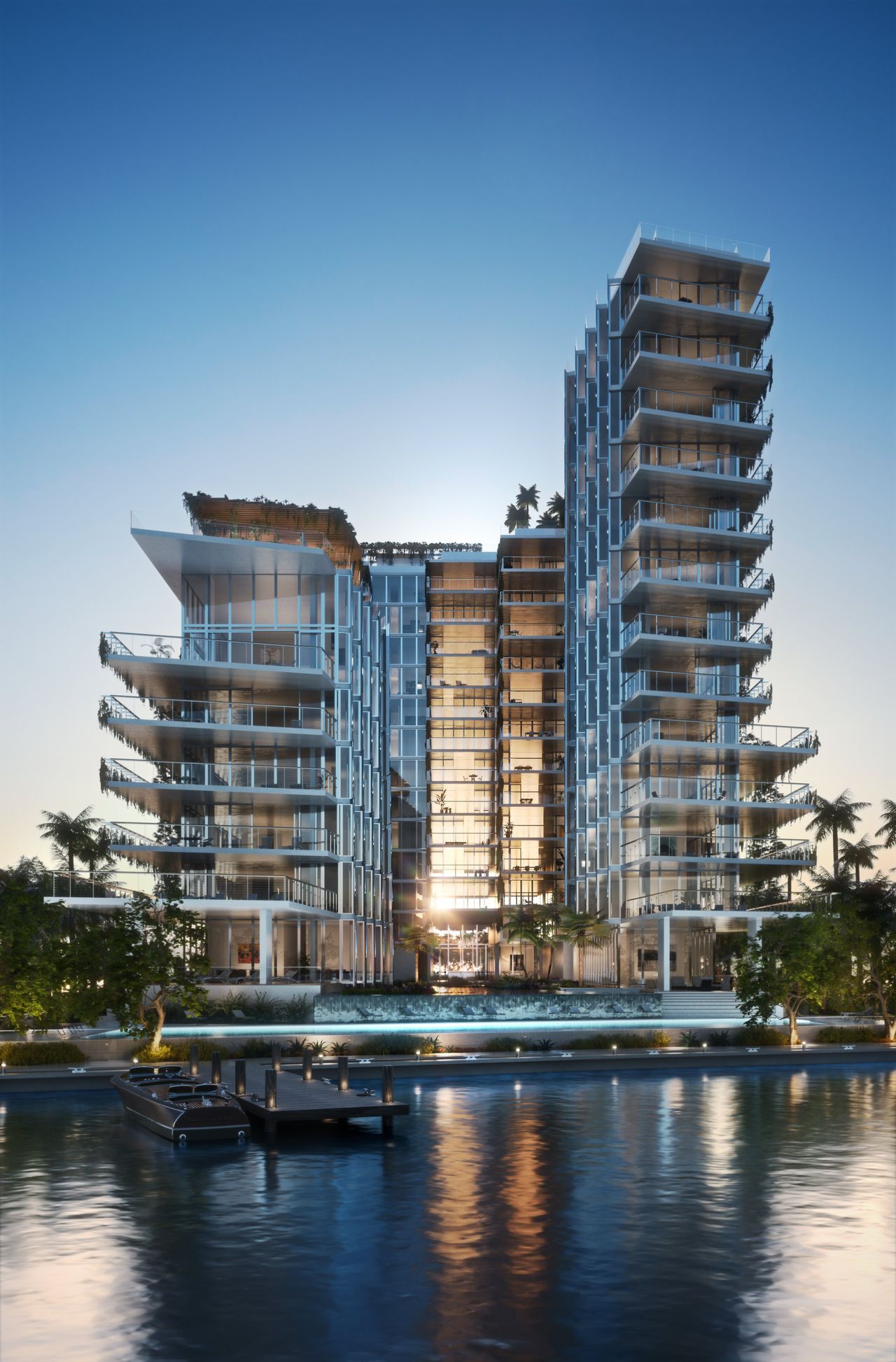 Monad Terrace residential tower by Ateliers Jean Nouvel in Miami