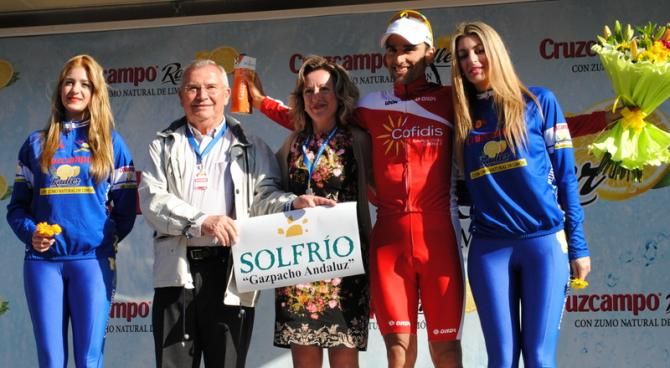 Luis &Atilde;ngel Mat&Atilde;&copy; (Cofidis), best Andalusian rider.