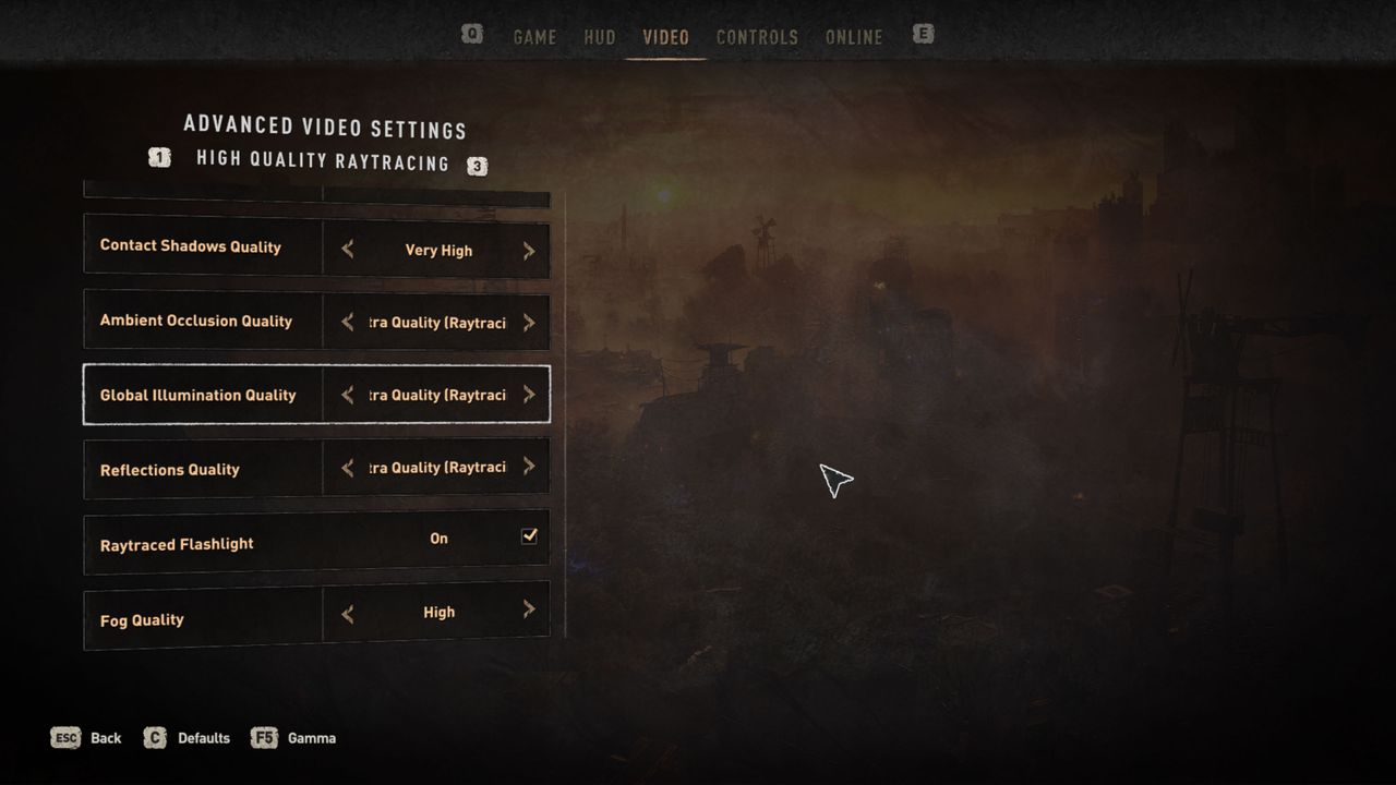 Dying Light 2 settings and image quality comparisons