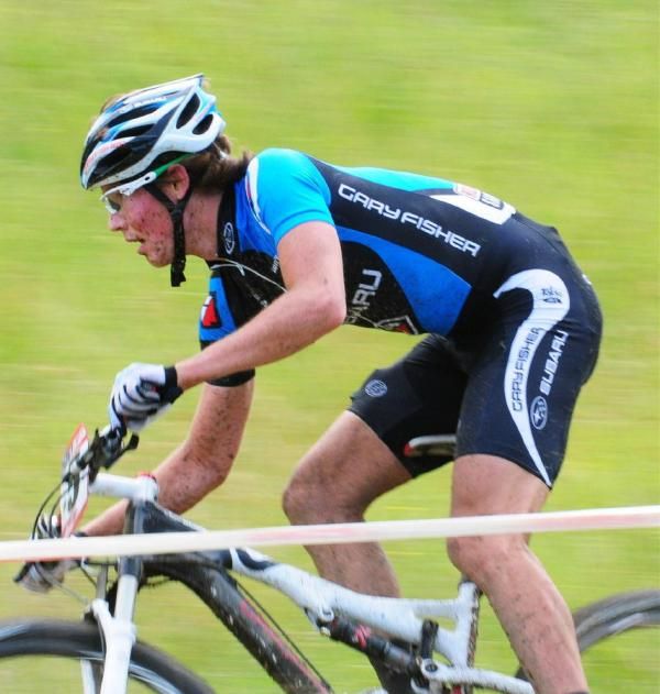 Sam Schultz (Gary Fisher/Subaru) cornering