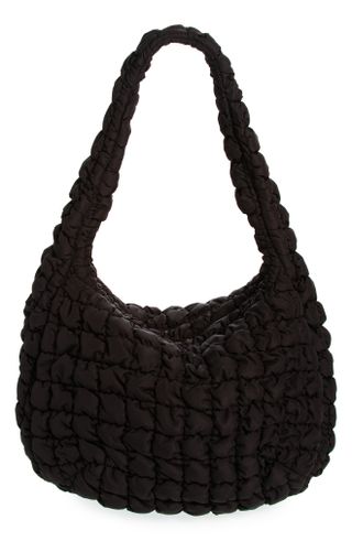 Oversized Quilted Crossbody Bag