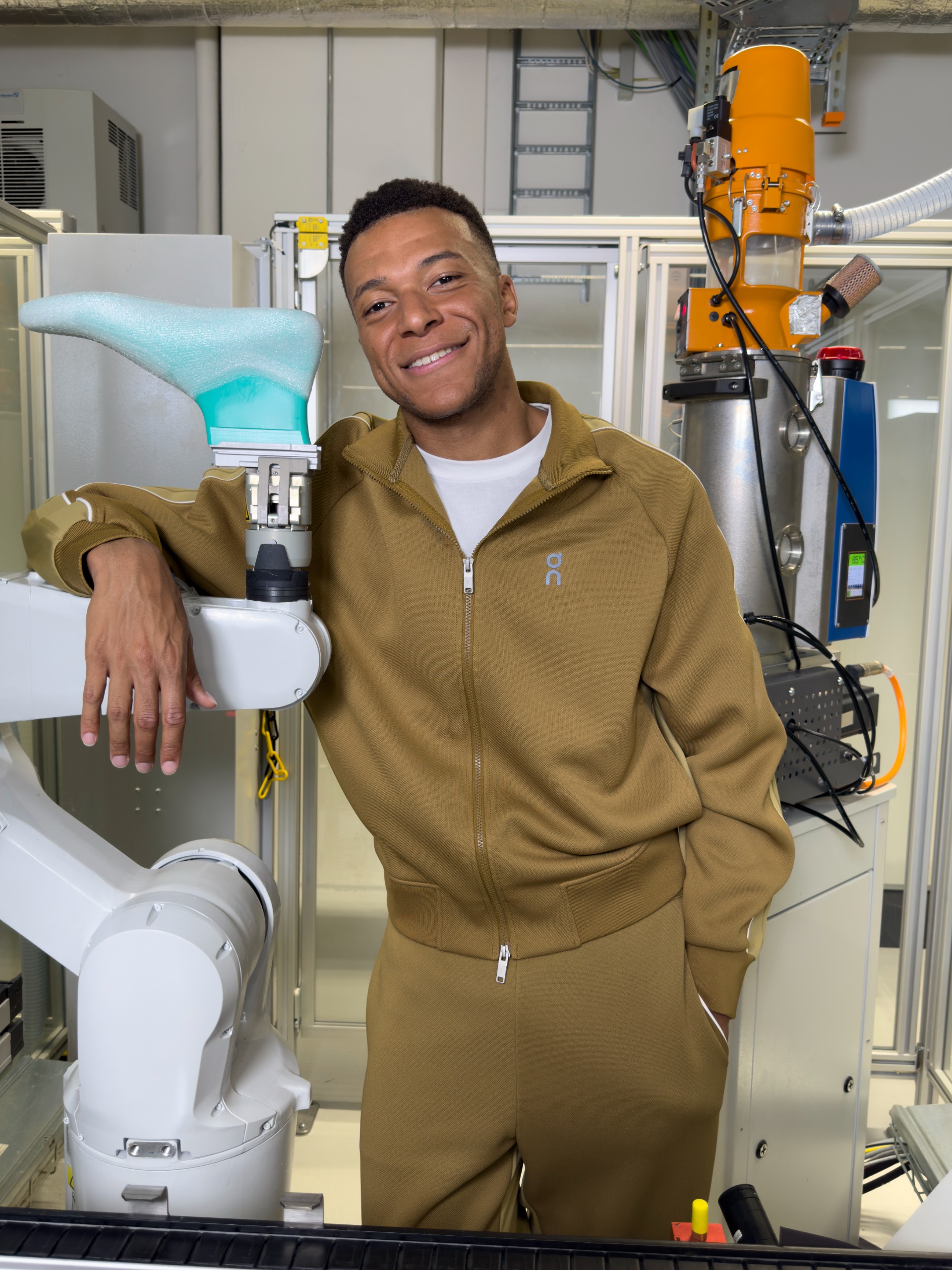 'On' athlete Kylian Mbappe