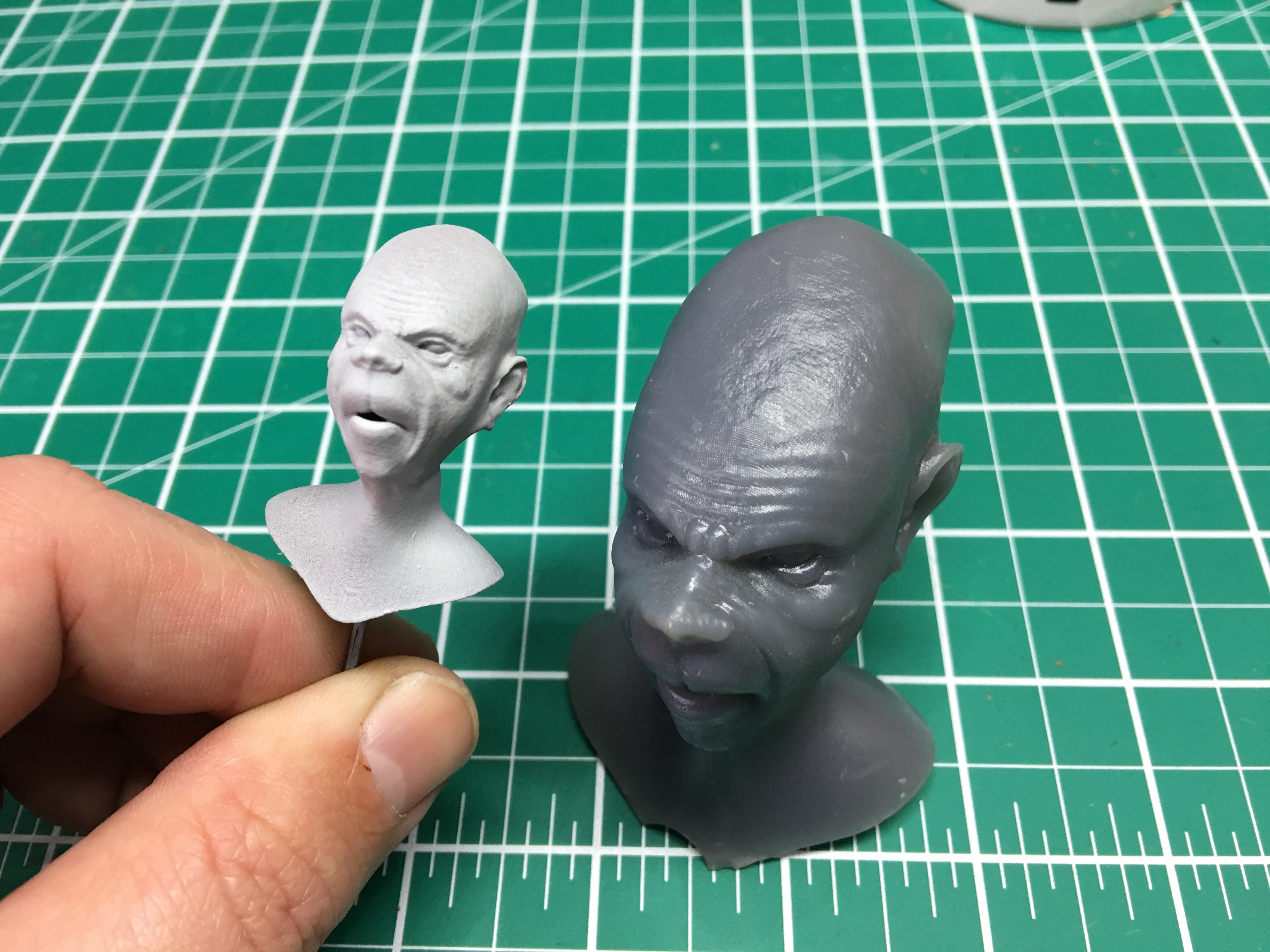 When adding detail, consider the size the model will be printed at