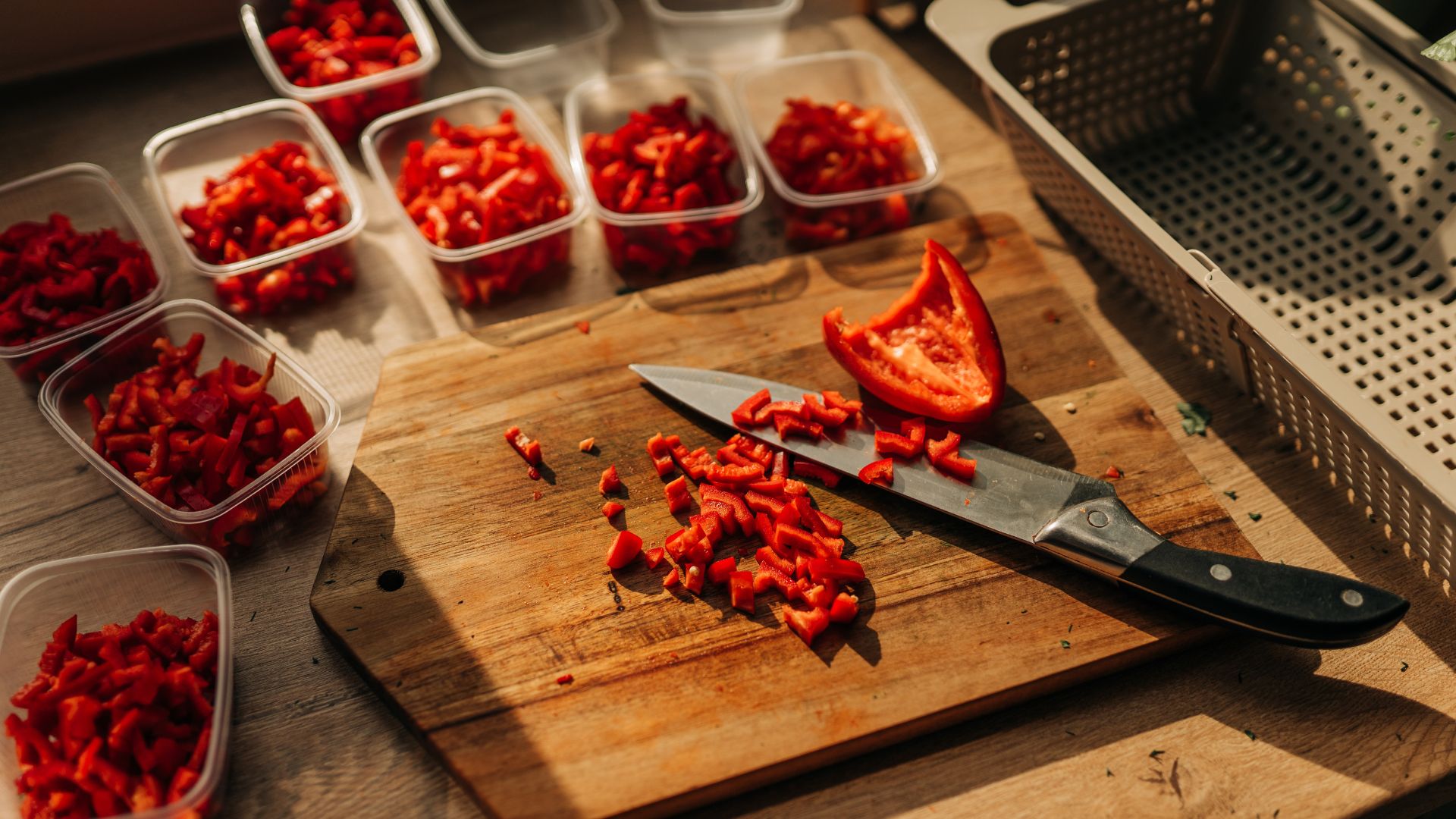 Chopped up chilli
