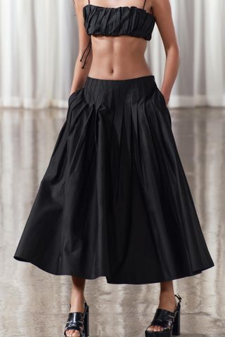 Zw Collection Box Pleat Skirt