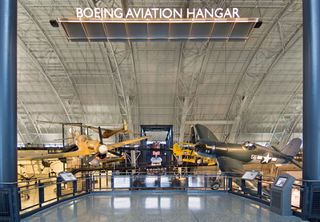 Boeing Aviation Hangar Entrance