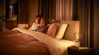 Philips Hue Luster lyser opp et soverom