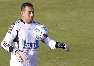 Nelson Ramos in training for Colombia at the 2011 Copa America.