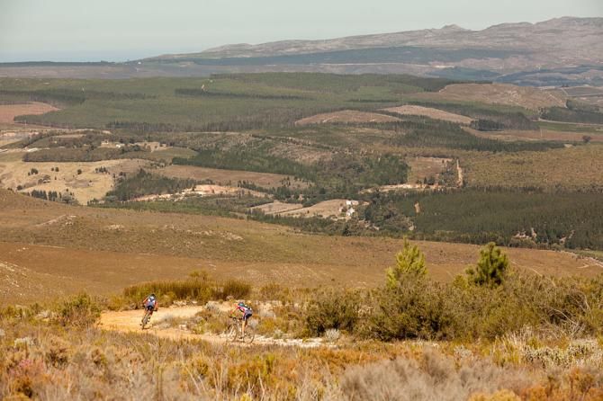 Riders during stage 5