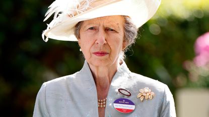 Princess Anne, Princess Royal attends day one of Royal Ascot at Ascot Racecourse on June 17, 2025