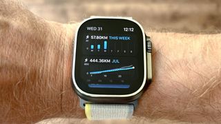 WatchOS 11 widget for cycling workout