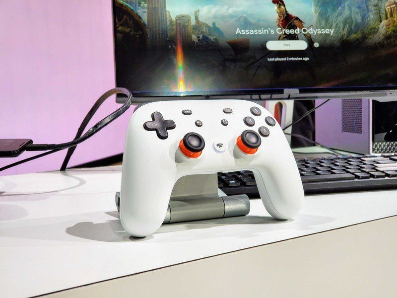 Stadia controller demo