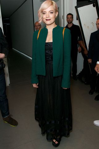 Lily Allen At The Chanel Mademoiselle Privé Exhibition Party
