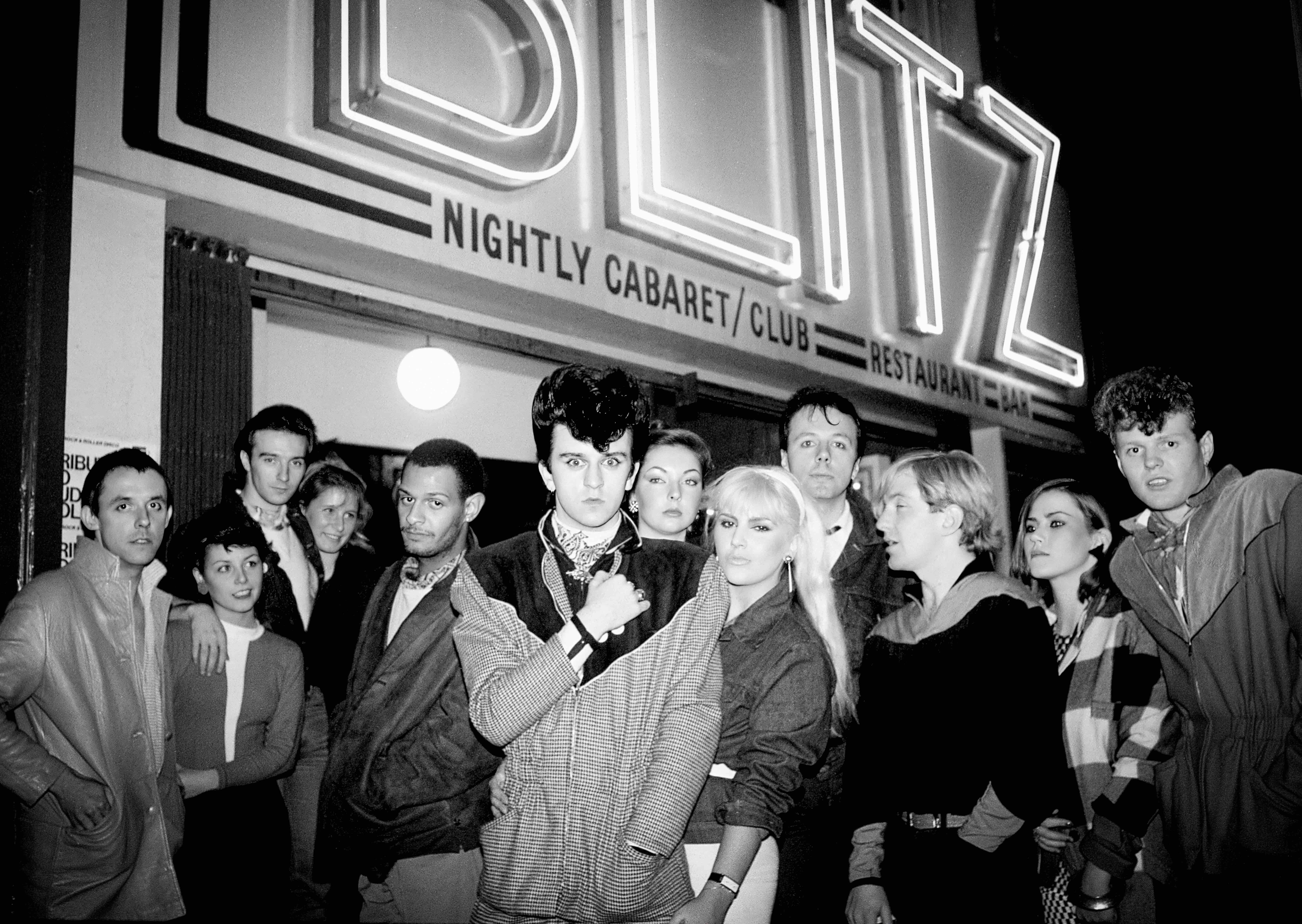 Outside the Blitz club in 1979. Photograph: Sheila Rock