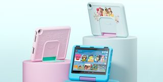 A look at the 2023 Amazon Fire HD 10 Kids Disney-themed cases.
