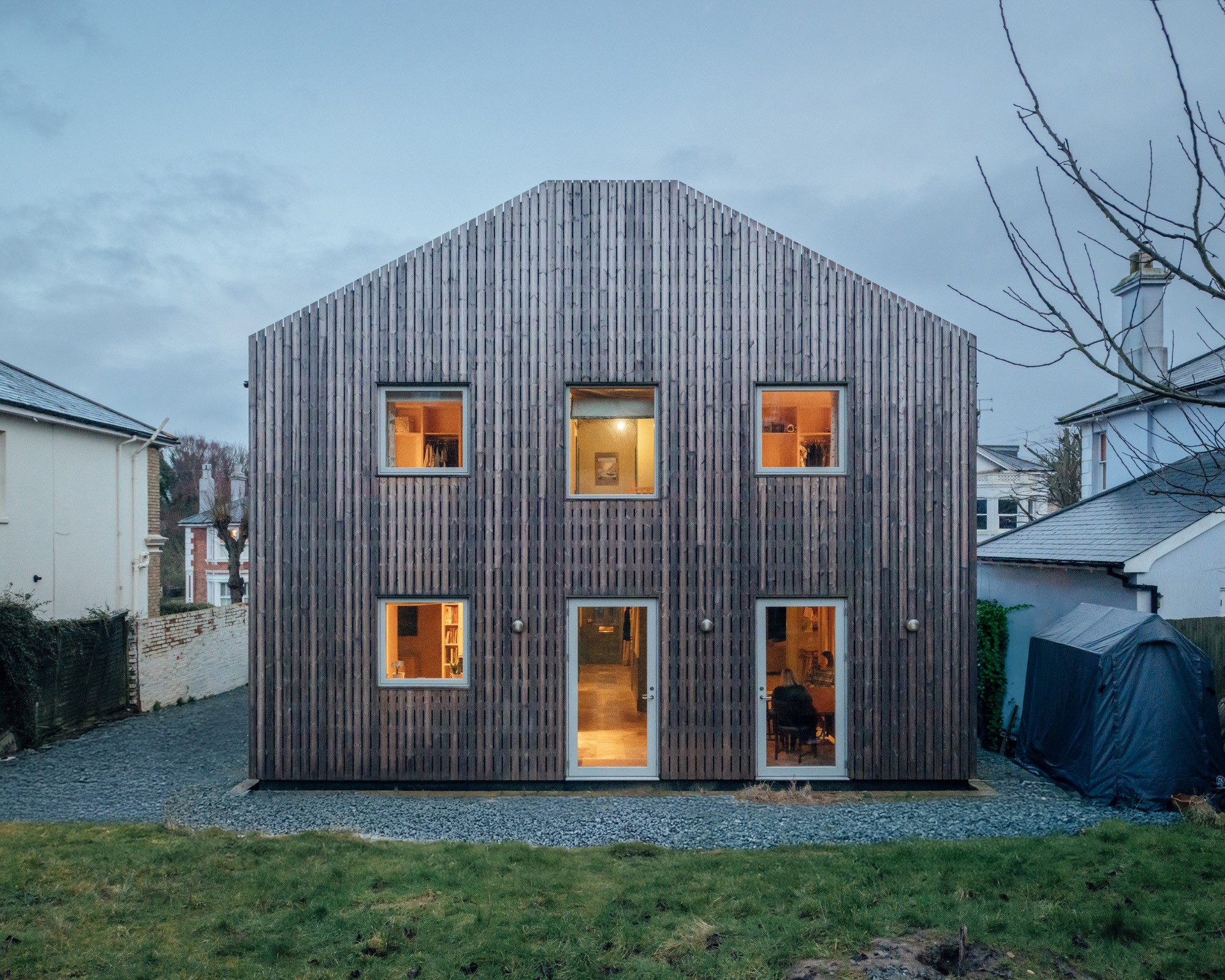 Meadow Road House, a Victorian villa transformed by Studio Bark, rear facade