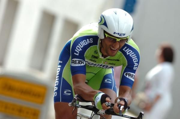 Daniele Bennati (Liquigas-Doimo) was back in action