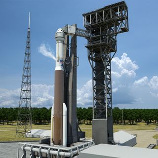 Atlas V rocket launcher