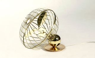Fan merges decorative and functional design.
