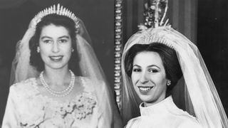 Queen Elizabeth's tiaras include the Queen Mary Diamond Fringe Tiara also worn by Princess Anne