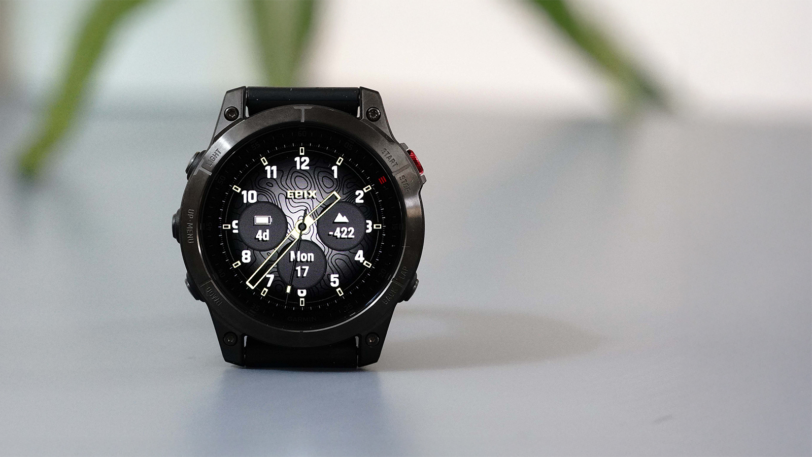 Garmin Epix (Gen 2) on a table