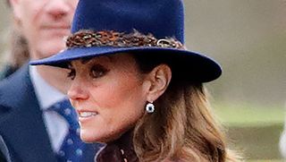 members of the royal family attend sunday church service at sandringham