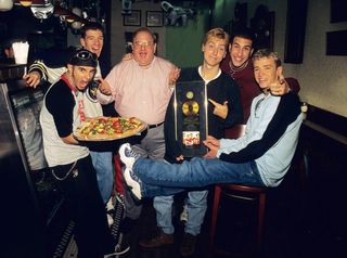 Lou Pearlman with Nsync