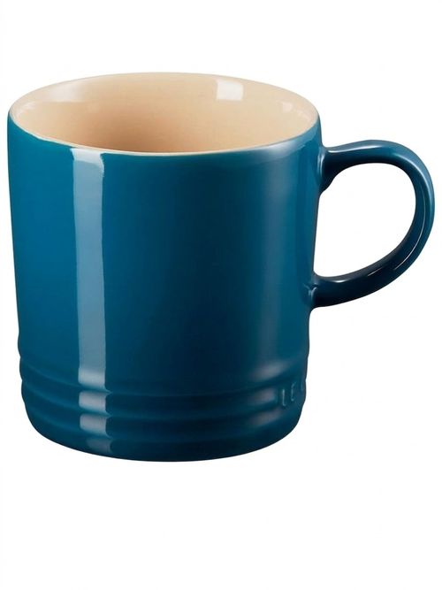 Stoneware Coffee Mug, Deep Teal