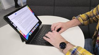 iPad Pro in kantooromgeving