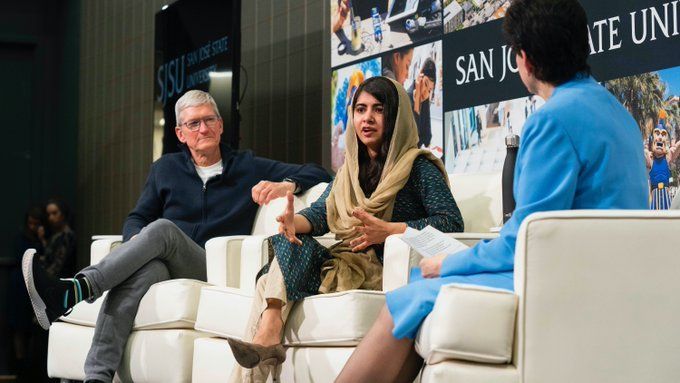 Tim Cook Malala