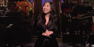 Awkwafina hosting Saturday Night Live